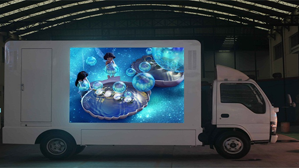 led mobile display, led track screen