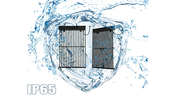 led curtain waterproof display