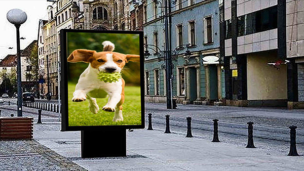 outdoor poster display